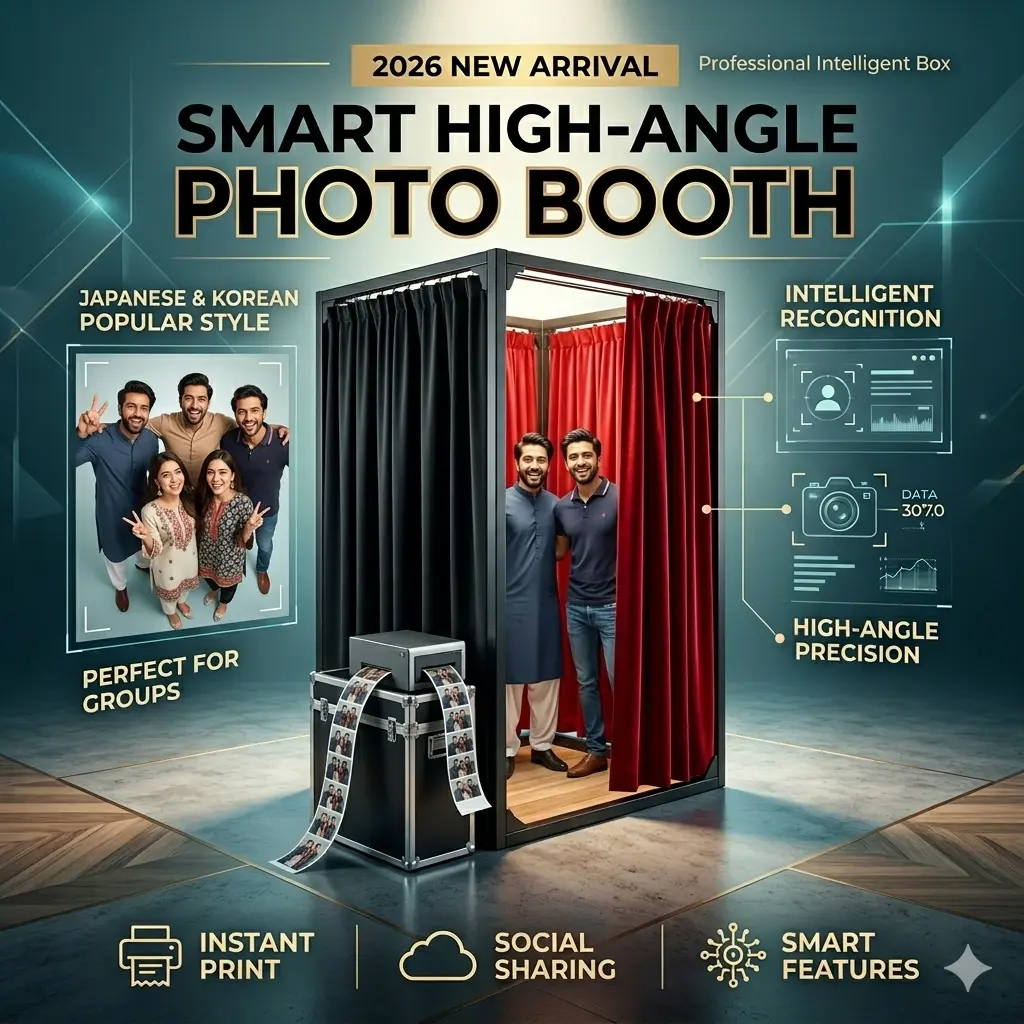 Smart High-Angle Photo Booth