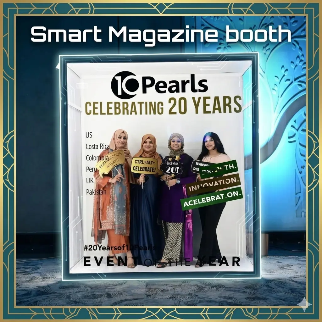 Smart Magazine Booth